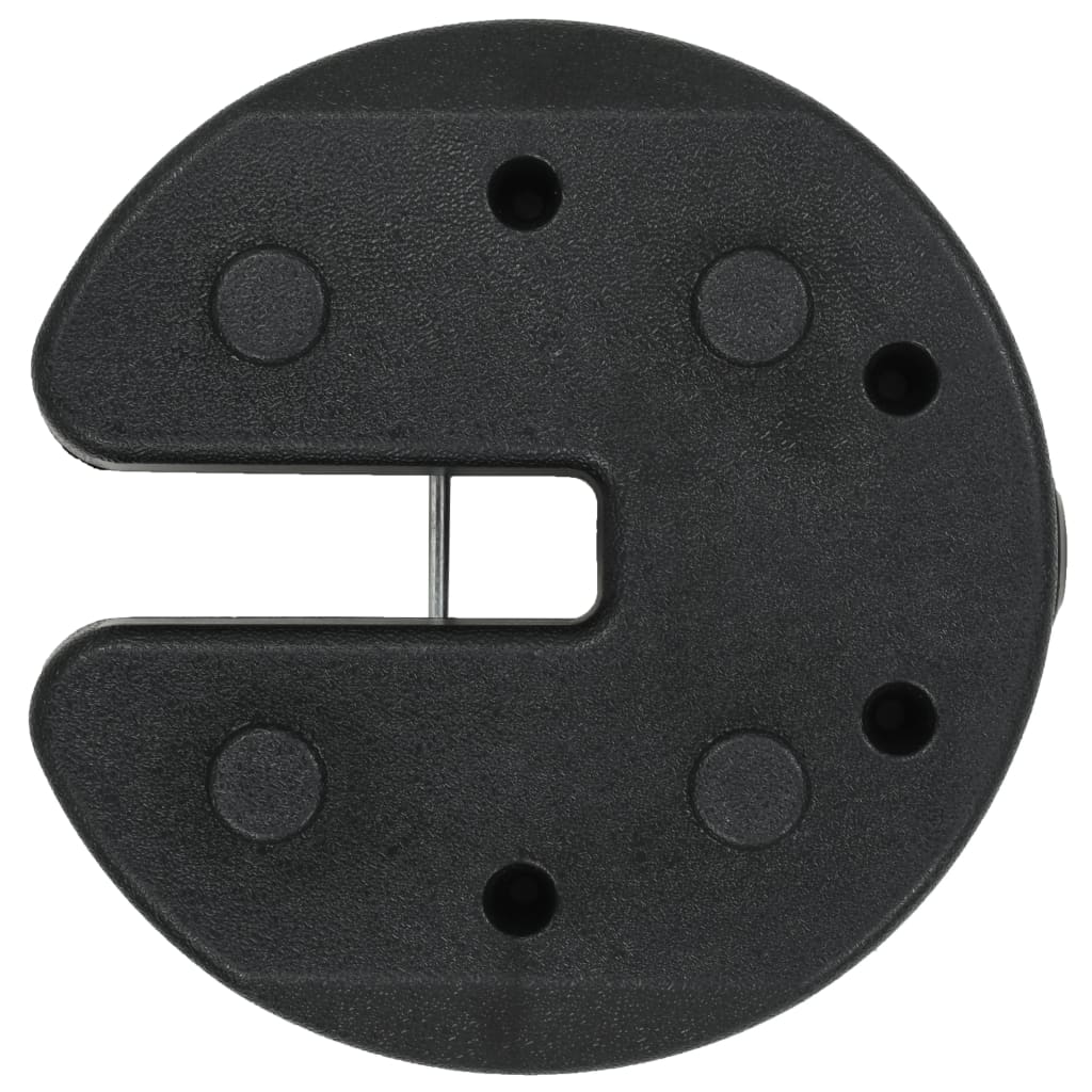 Pavilion Weights, 4 pcs., Black, 220x50 mm, Concrete