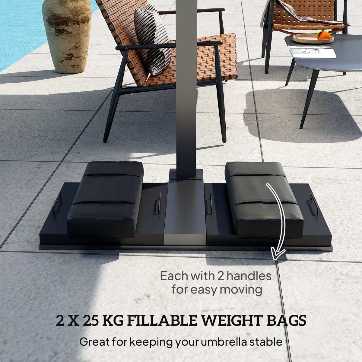 Parasol Weights Set